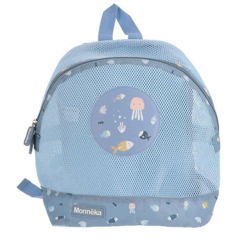 Mochila de playa de peces