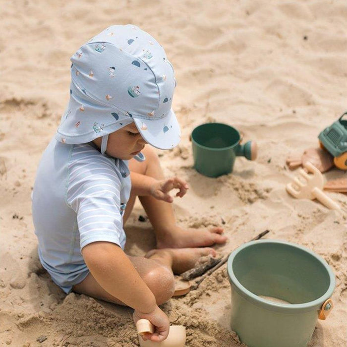 Conjunto de Praia com Camião e Formas Monnëka Sea Green