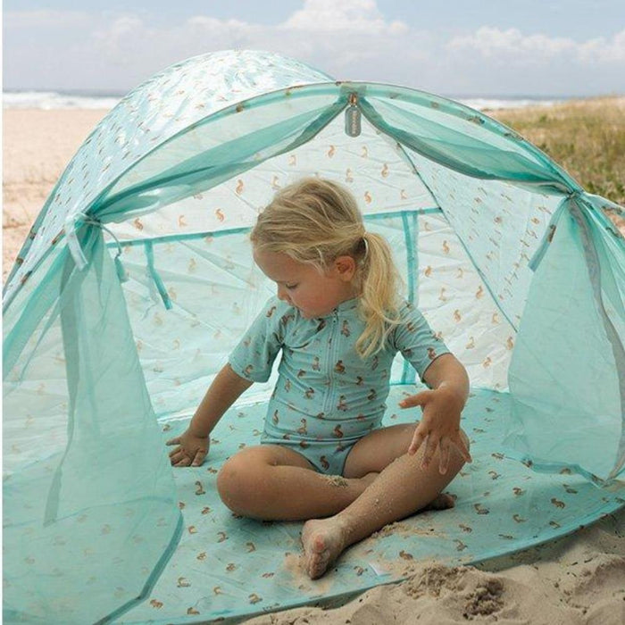 Tenda de Praia/Jardim Pop Up com UPF50+ e Proteção Anti-Mosquitos Monnëka Cool Dinos