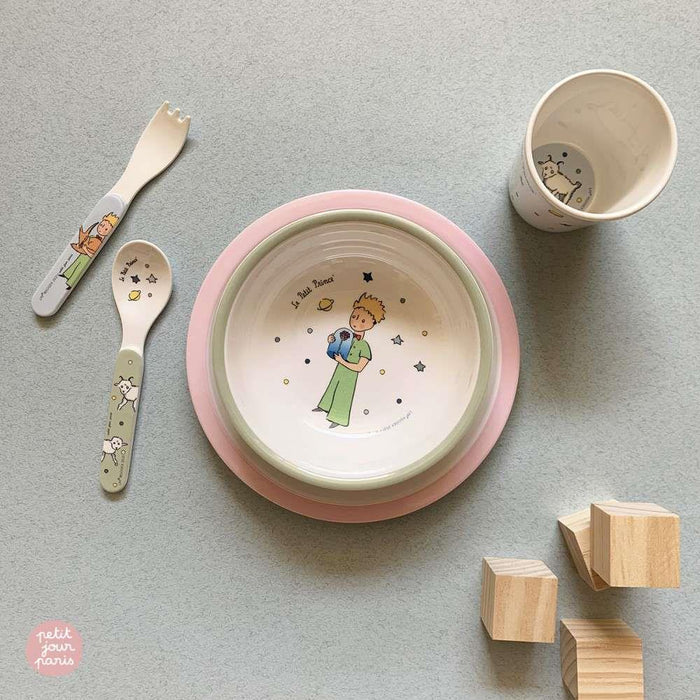 Little Prince Cup in Green Melamine