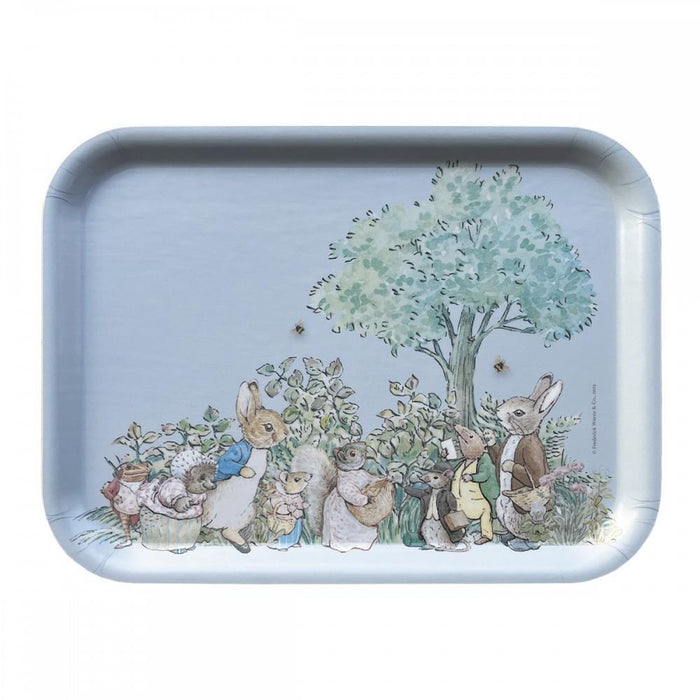 Tabuleiro PeterRabbit Azul em Madeira