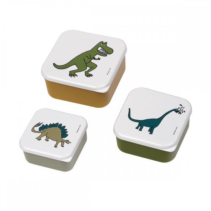 Conjunto de 3 Caixas Dinossauros