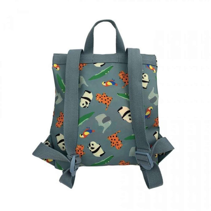 Petit Jour Plastic Roll Top Zoo Backpack