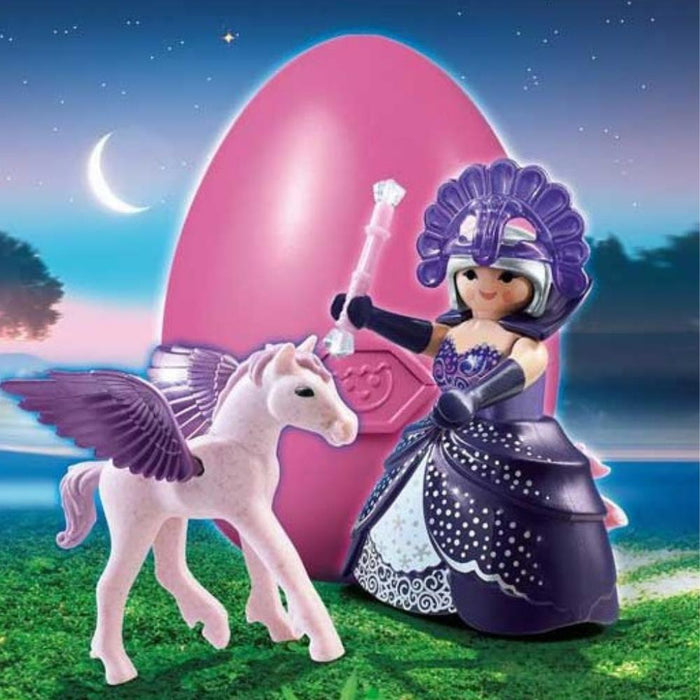 Ovo Playmobil Rainha Luna com Bebé Pegaso
