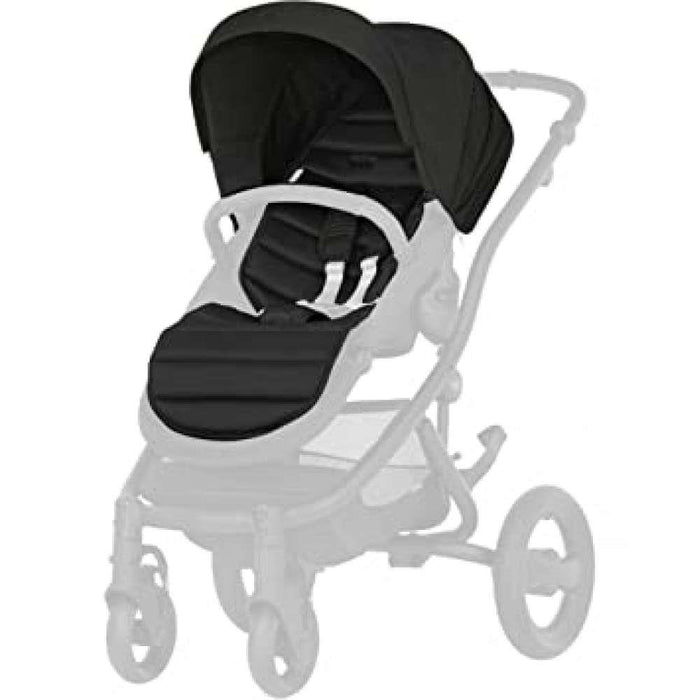 Britax Seat Cover and Cover for Affinity Stroller Black Thunder Black