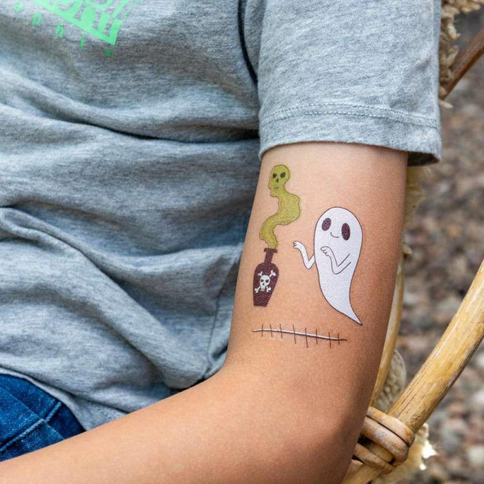 24 Tatuagens Temporárias Scary