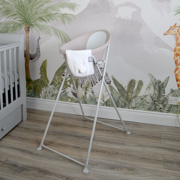 Bañera Shnuggle Beige con Blanco Topo