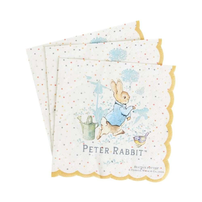 16 servilletas de Peter Rabbit