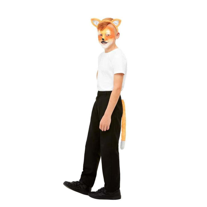 Smiffys Costume Kit with Fox Face Paint