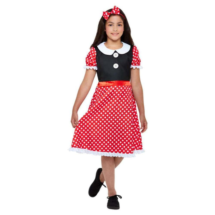 Smiffys Disfarce Vestido Little Mouse 4-6 Anos