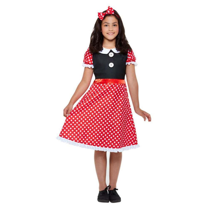 Smiffys Disfarce Vestido Little Mouse 4-6 Anos