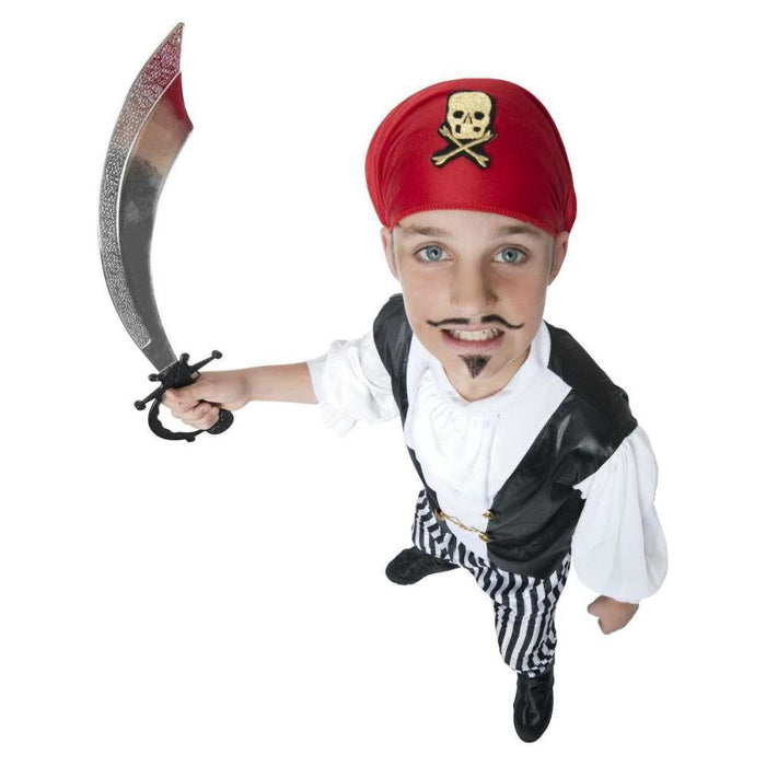 Disfraz de pirata de lujo para 4-6 años