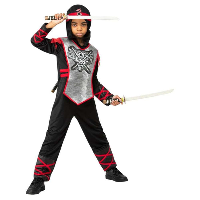 Disfarce Ninja Dragão Deluxe T4-6 Anos