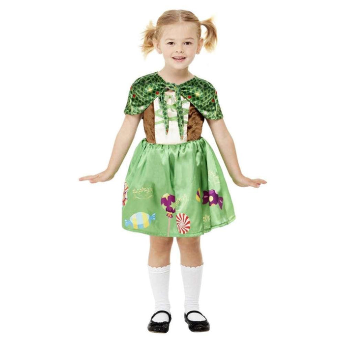 Disfarce Gretel Verde - Hansel e Gretel T1-2 Anos