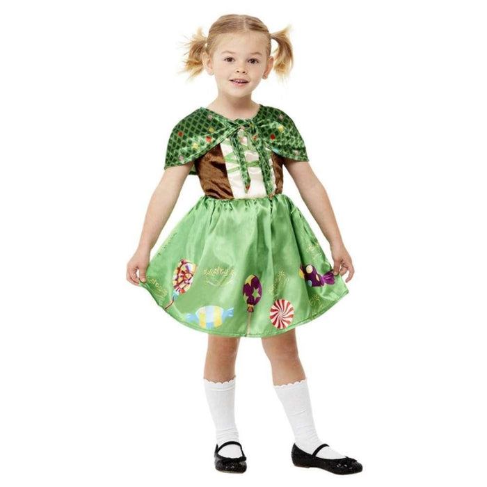 Disfarce Gretel Verde - Hansel e Gretel T1-2 Anos