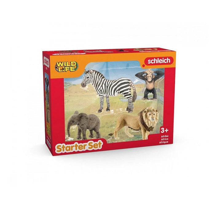 Starter Set 4 Animais Wild Life África