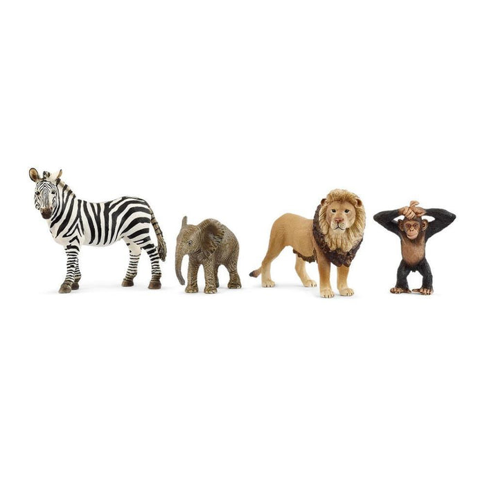 Starter Set 4 Animais Wild Life África