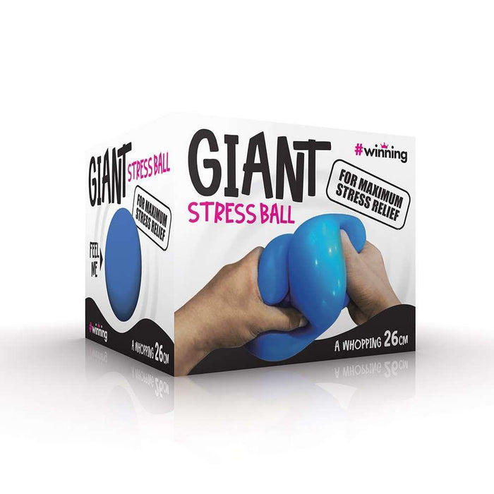 Bola Anti-Stress Gigante Azul 26cm