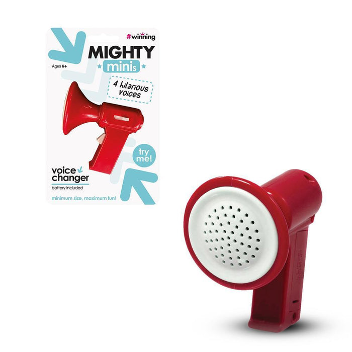 Mini Megafone Altera Voz Vermelho