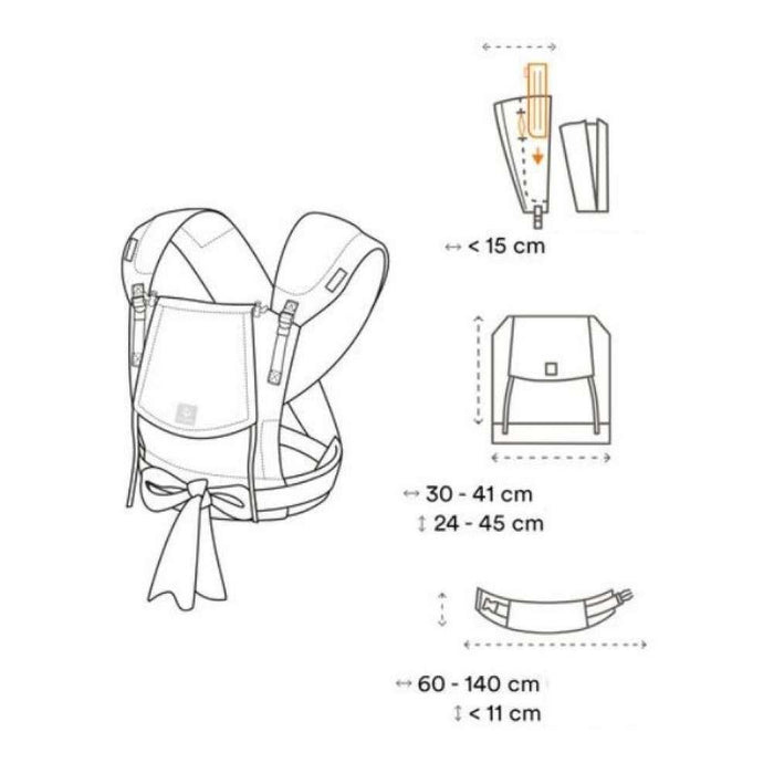 Stokke Marsúpio Plus Limas Pizarra Floral