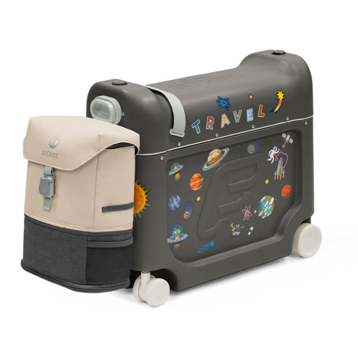 Stokke JetKids Travel Bundle (BedBox + BackPack) Midnight Grey