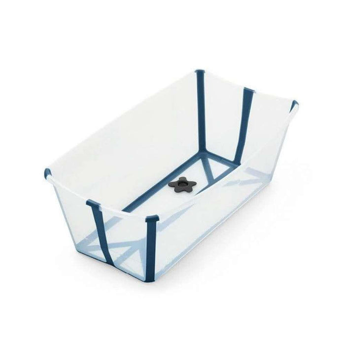Stokke Flexi Bath Transparent Blue Folding Bathtub