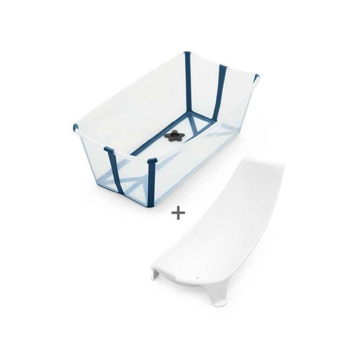 Stokke Pack Flexi Bath Tub and Seat Transparent Blue