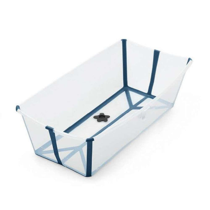 Stokke Flexi Bath XL Transparent Blue Folding Bathtub