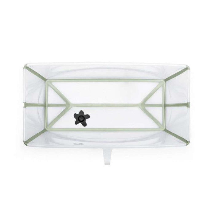 Stokke Flexi Bath XL Transparent Green Folding Bathtub