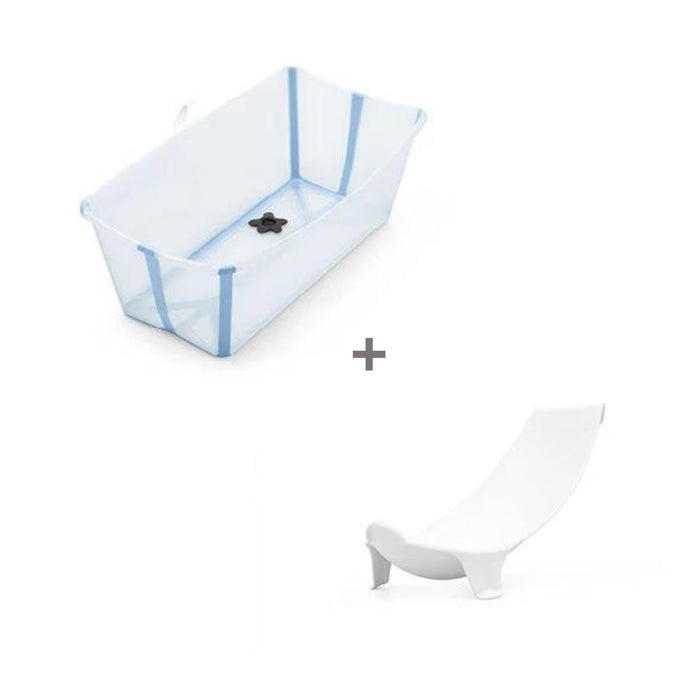 Pack Banheira Flexi Bath e Assento Ocean Blue