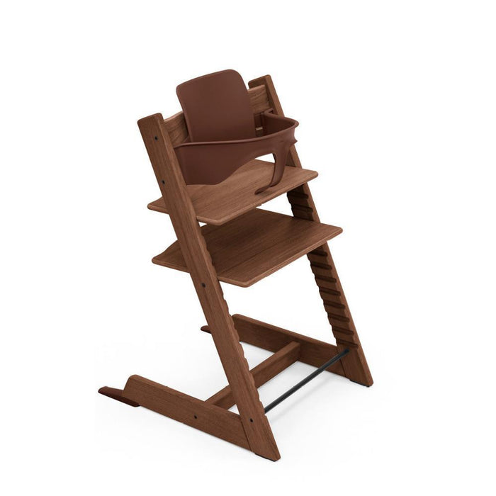 Cadeira da Papa Tripp Trapp em Madeira Oak Warm Brown