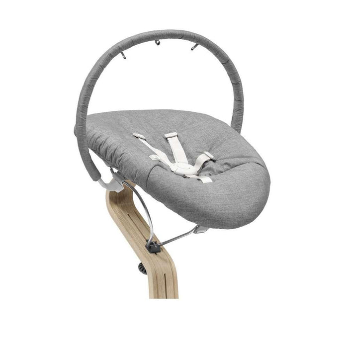 Stokke Nomi Recién Nacido Conjunto Sillón Blanco/Rosa