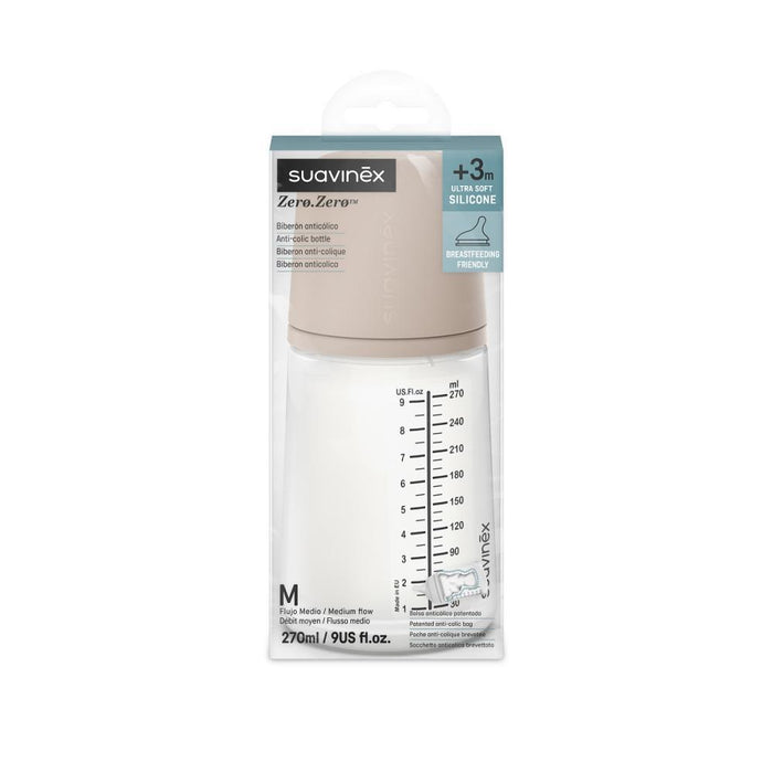 Biberão Suavinex Zero Zero Fluxo M Medium 270ml