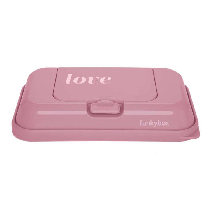 Funkybox To Go Caixa Toalhitas Rosa Vintage Love Brilho