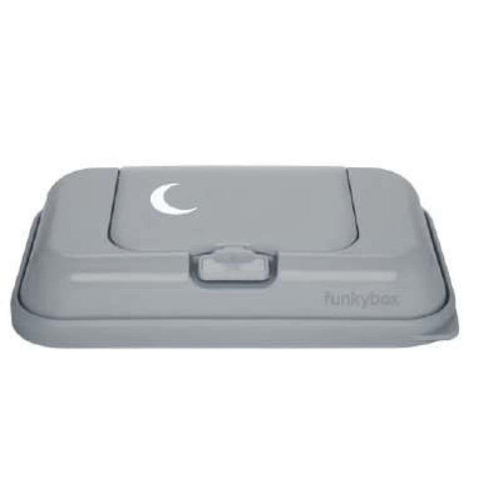 Funkybox To Go Glitter Moon Gray Wipes Box