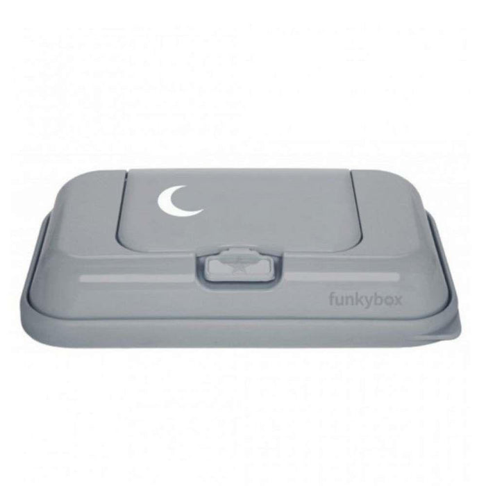 Funkybox To Go Caja de Toallitas Glitter Moon Gris