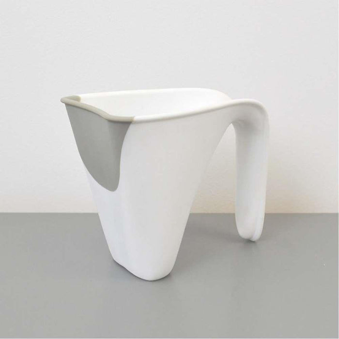 Shnuggle White and Gray Bath Pitcher