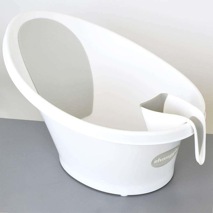 Shnuggle White and Gray Bath Pitcher