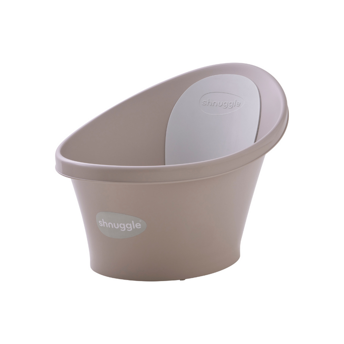 Shnuggle Bathtub Beige with White Taupe