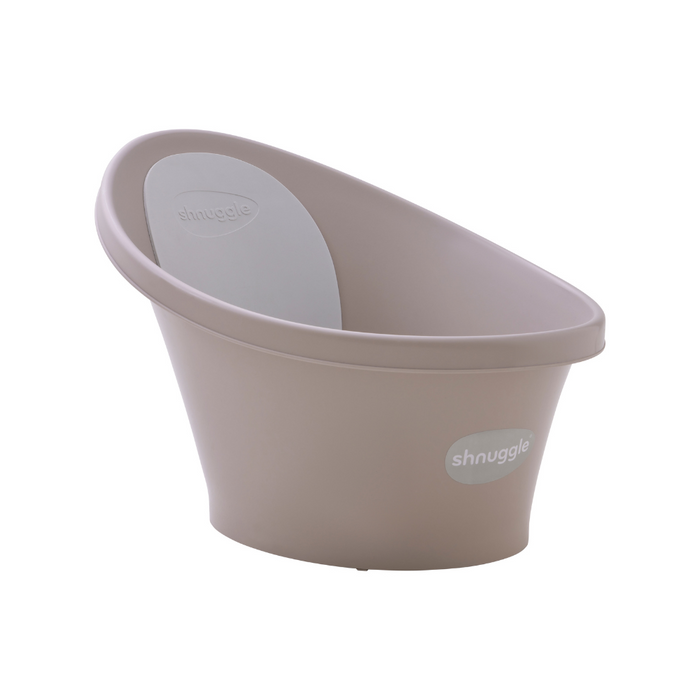 Shnuggle Bathtub Beige with White Taupe