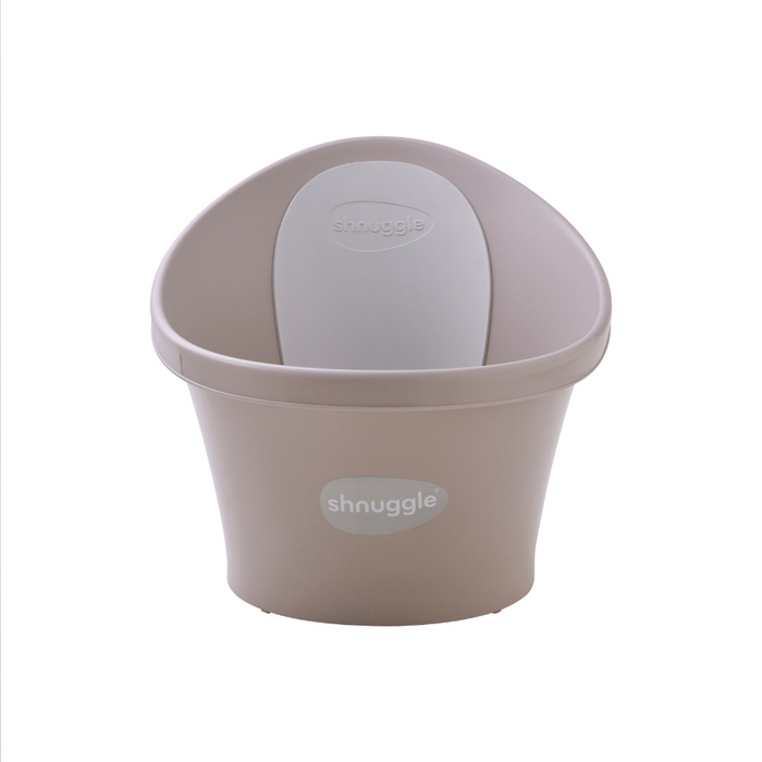 Bañera Shnuggle Beige con Blanco Topo