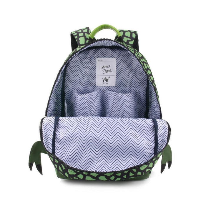 Mochila Freek Vonk Green Dino Bite 35x25cm