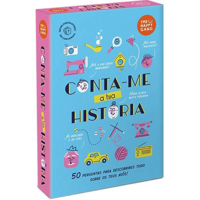 Jogo 50 Cartas Conta-me A Tua História