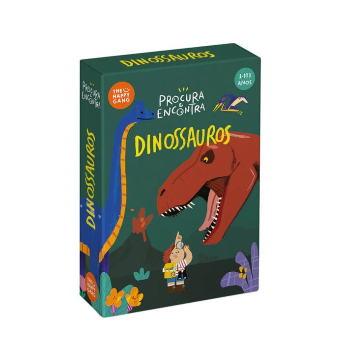 Jogo "Procura e Encontra Dinossauros"