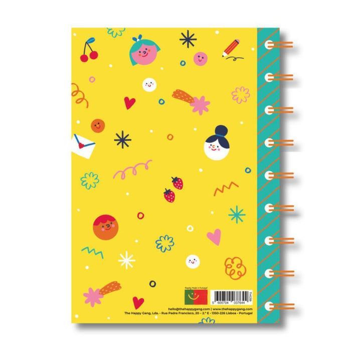 Caderno de Tarefas Happy Colors