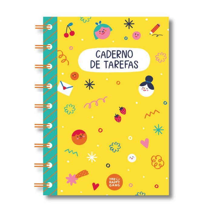 Caderno de Tarefas Happy Colors