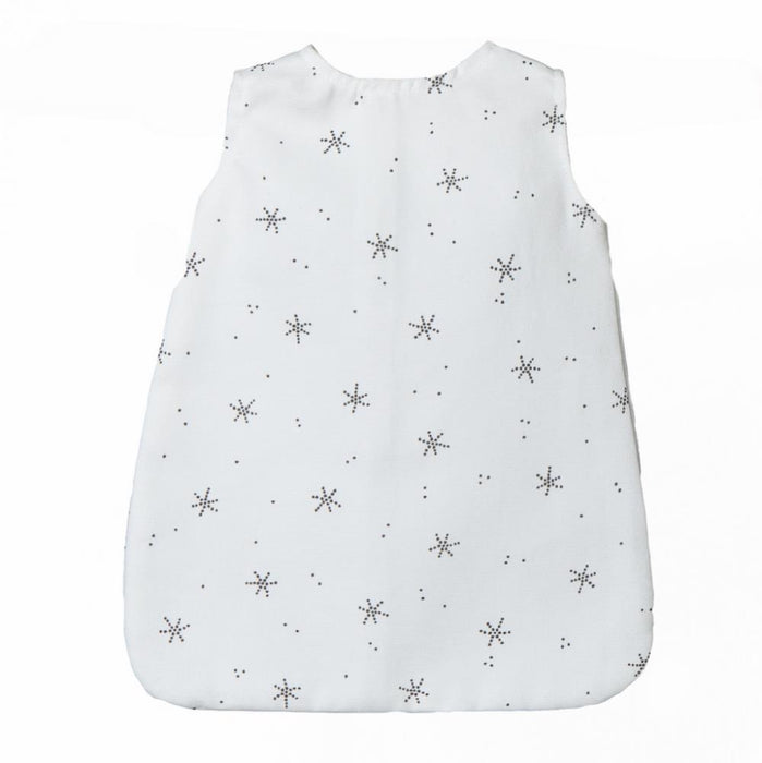 Saco de Dormir para Bonecas Branco Estrelas 36cm