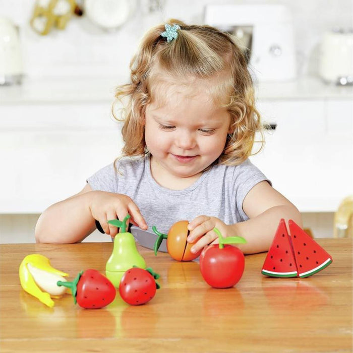 7 Frutas para Cortar e Montar em Madeira