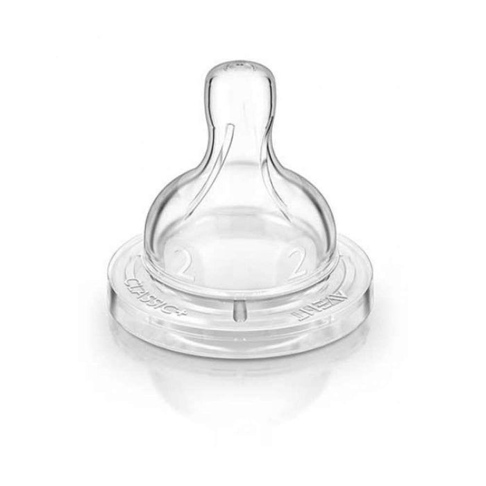 Avent Teat Classic Slow Flow 2 Holes 1 m