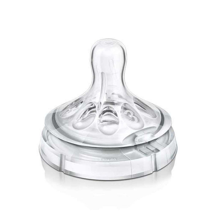 Avent Tetina Natural Flujo Medio 3 3m